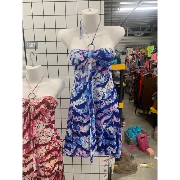 NWOT SUMMER DRESS GREAT FOR VACATIONS RESIORTS OR A NICE COMFY DATE NIGHT DRESS - Picture 3 of 3